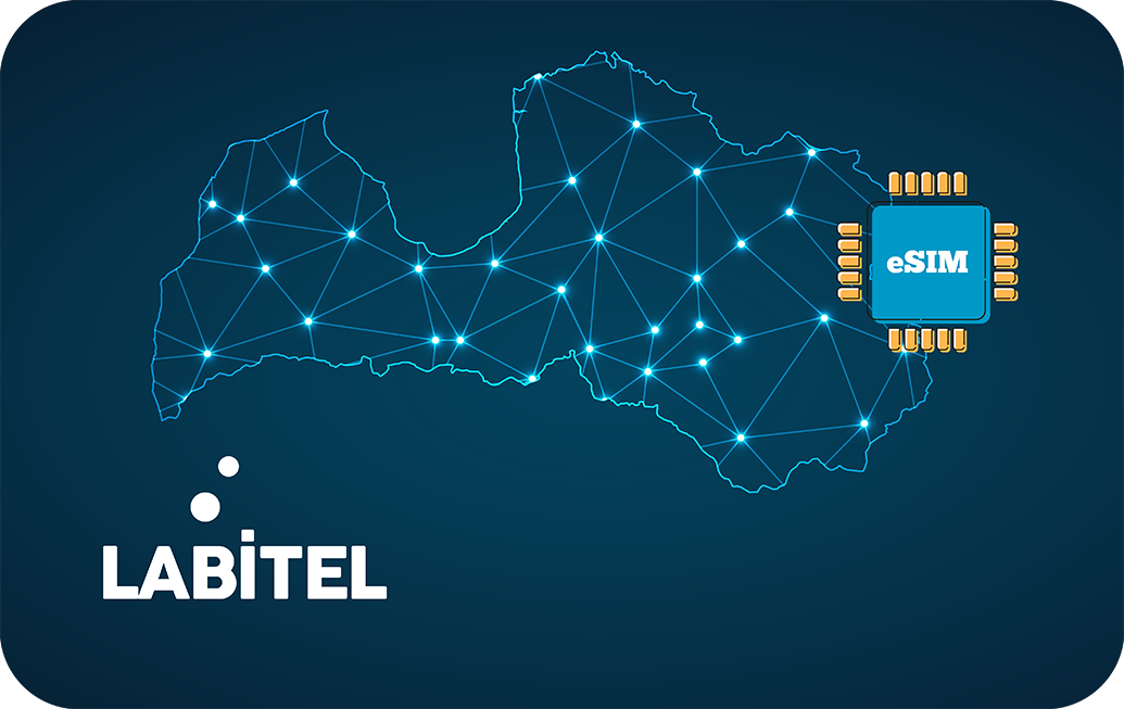 Latvia eSIM - 1GB - 7 days