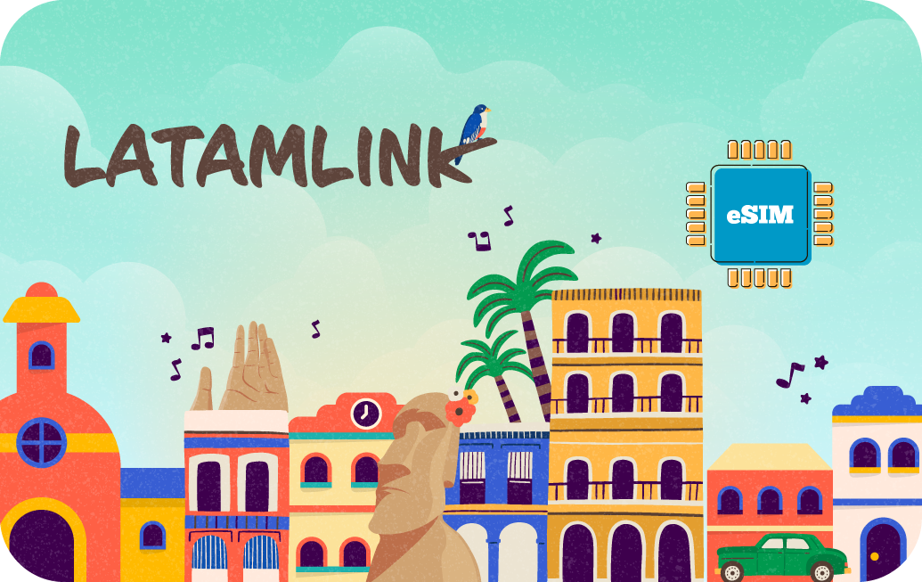 Latin America eSIM - 2GB - 15 days