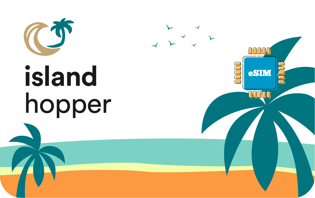 Caribbean Islands eSIM - 5GB - 30 days