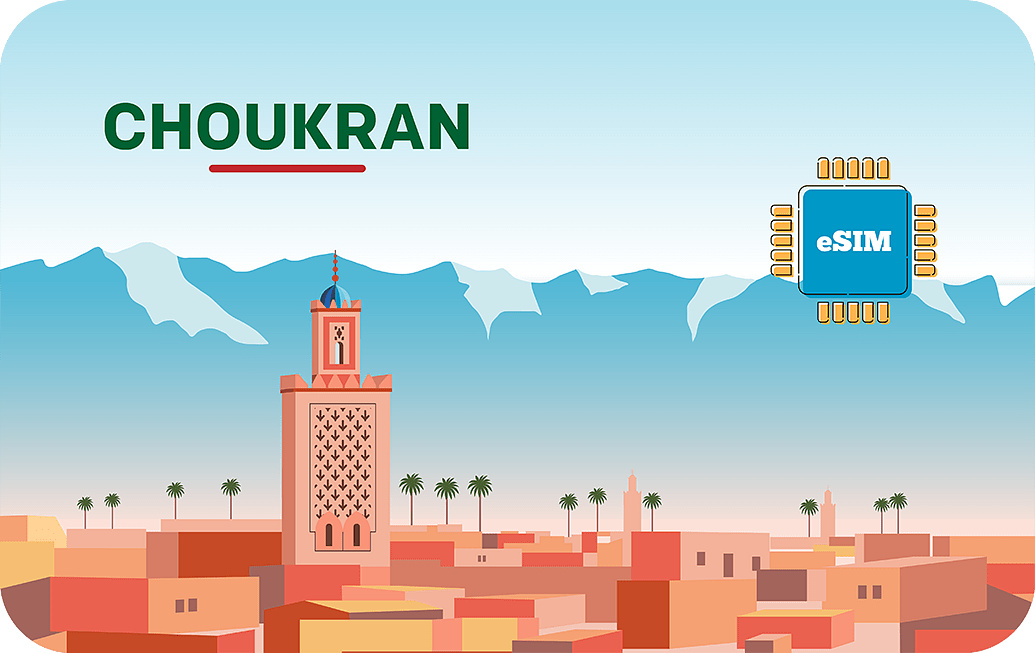 Morocco eSIM - 1GB - 7 days