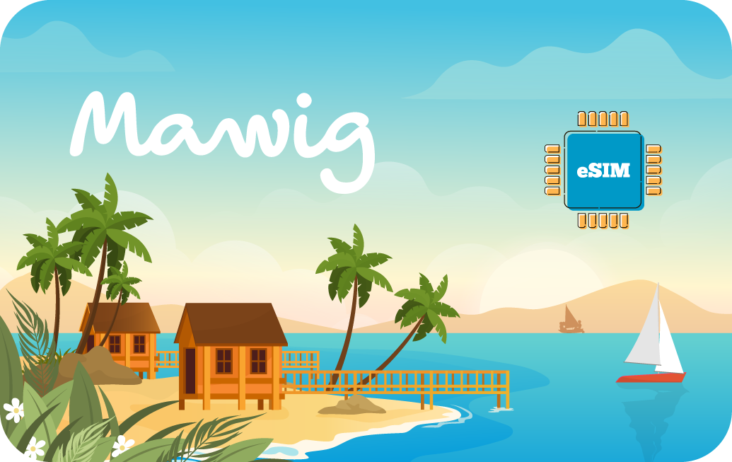 Marie-Galante eSIM - 1GB - 7 days